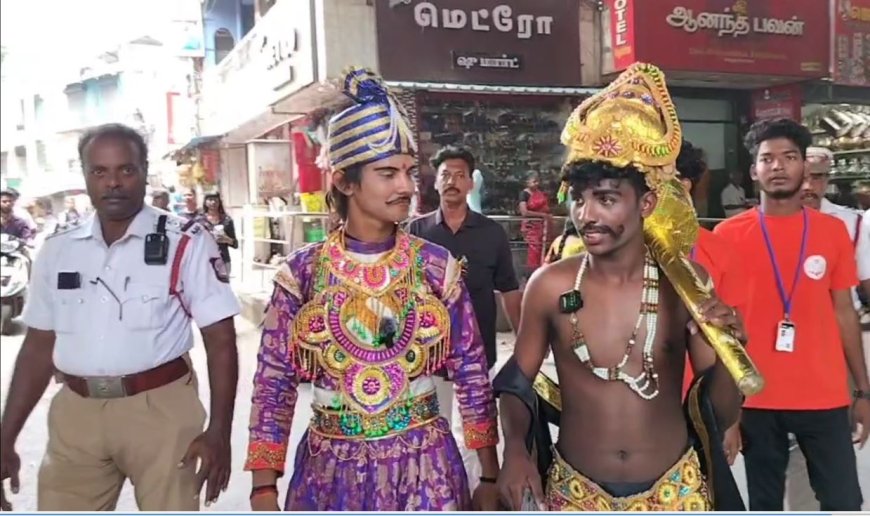ஓட்டு போடாவிட்டால் வந்து விழும் பாசக்கயிறு.. கன்னியாகுமரியில் எச்சரித்த எமதர்மராஜா