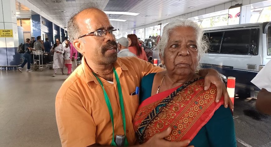 33 ஆண்டுகளுக்குப் பின்...  முருகன் உள்ளிட்ட மூவர் இலங்கை சென்றனர்...