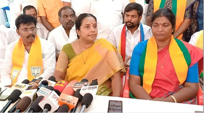 துணை முதல்வர் பதவி.. சமூக நீதி பேசுபவர்கள் இதை செய்யாலாமே.. ஸ்டாலினைக் கேட்கும் வானதி சீனிவாசன்