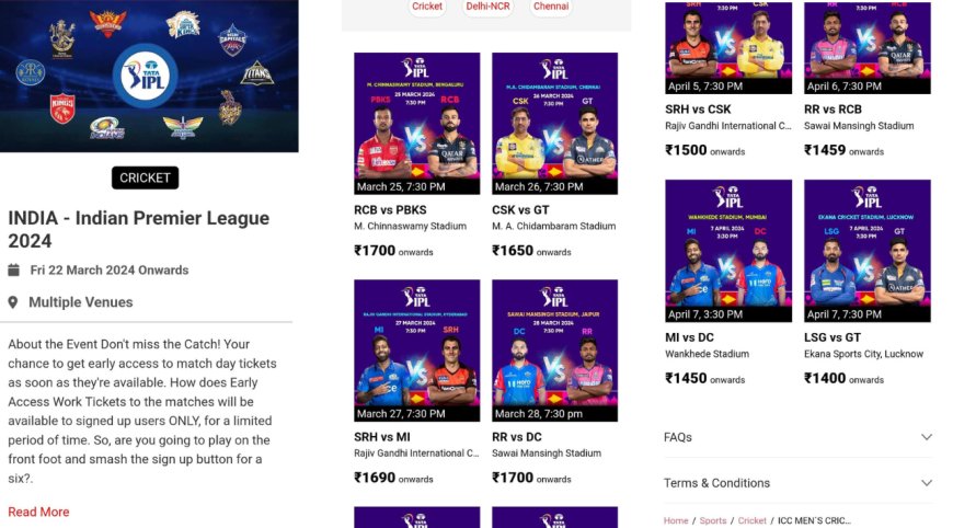 தூளாக நடக்கும் IPL Ticket Scam.. அடப்பாவிங்களா..! உஷார் மக்களே