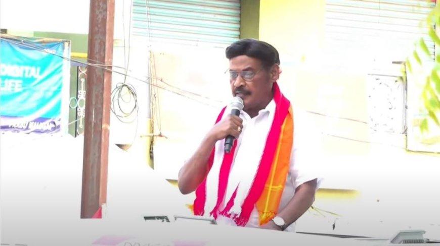 நாடு சுத்தமாக நல்லவர்களை தேர்ந்தெடுங்கள்.. சொல்கிறார் பெரம்பலூர் ஐ.ஜே.கே. வேட்பாளர்