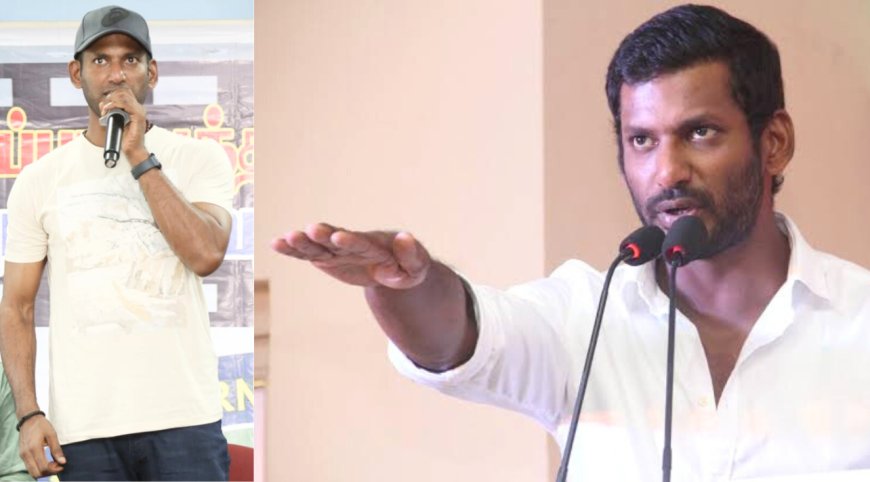 2026 ஆம் ஆண்டு தேர்தலில் வேட்பாளர் பட்டியலில் என் பெயரும் இருக்கும்: தனித்து போட்டியிடுவேன்..நடிகர் விஷால்