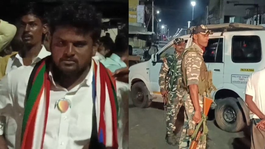 ஓட்டுக்குப் பணம் கொடுத்த திமுகவினர்..? அதிகாரிகளைப் பார்த்து பின்னங்கால் பிடரியில் அடிக்க ஓட்டம்...