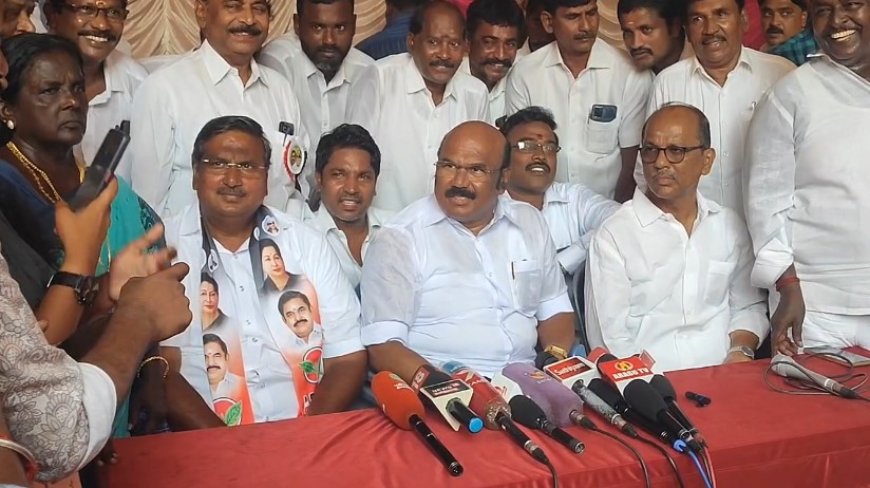 பாஜகவின் தேர்தல் வாக்குறுதி வெறும் காகிதப்பூ.. அது மலர் ஆகாது... ஜெயக்குமார் கடும் தாக்கு