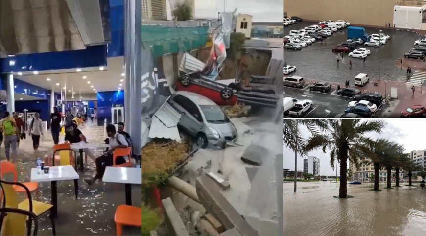 வெள்ளத்தில் மிதக்கும் UAE.. பாகிஸ்தான், ஆப்கானிஸ்தானில் கனமழையால் 100-க்கும் மேற்பட்டோர் பலி..