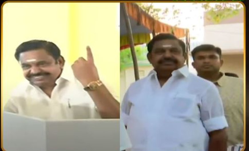 ஜனநாயகத் திருவிழா.. இந்தியா ஆட்சியமைக்கும்.. அப்பாவு உறுதி.. ஜனநாயகக் கடமையாற்ற எடப்பாடி அழைப்பு