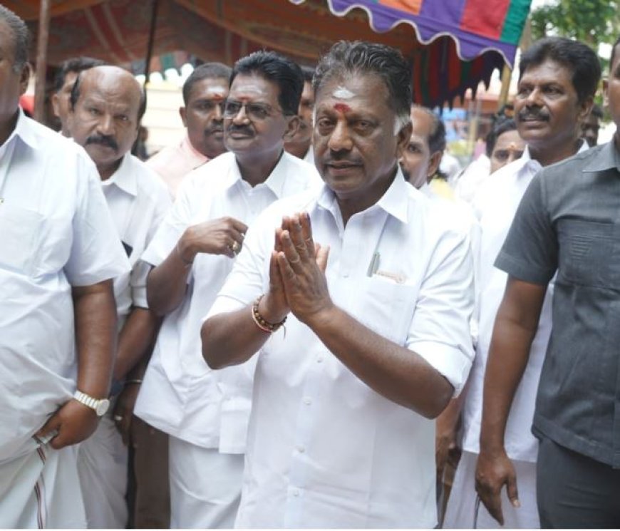 அதிமுக எங்கள் வசம் வரும்.. ஓட்டு போட்ட பின் ஓ.பன்னீர் செல்வம்  உறுதி