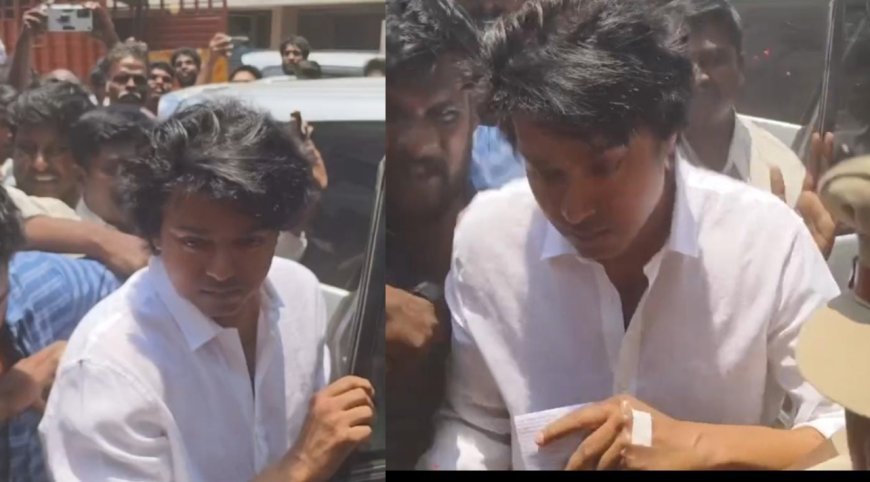 Vijay Election: கையில் காயத்துடன் வந்த விஜய்… சுற்றி வளைத்த ரசிகர்கள்… பதட்டமான வாக்குச் சாவடி!