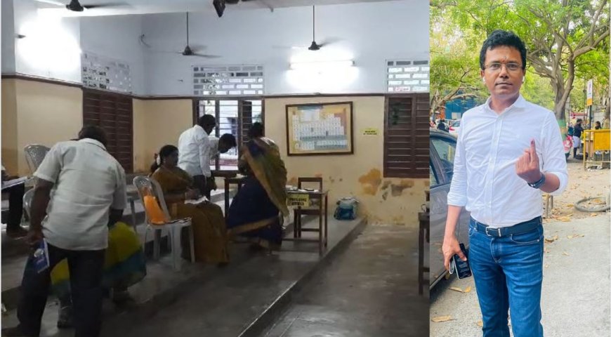 "கடமையை செய்யாம கமெண்ட் அடிக்கக் கூடாது" - விமானத்தில் வந்து ஓட்டுப்போட்ட இயக்குனர் சுசி.கணேசன் !