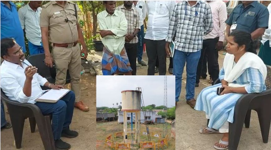 வாக்குப்பதிவை புறக்கணித்த வேங்கைவயல் மக்கள்; அதிகாரிகள் பேச்சுவார்த்தைக்குப் பின் வாக்களிப்பு...