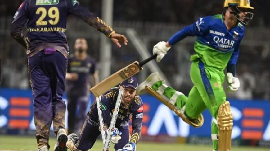 கடைசி பந்து வரை போராடிய RCB... வீணான போராட்டம்... 1 ரன் வித்தியாசத்தில் தோல்வி...   