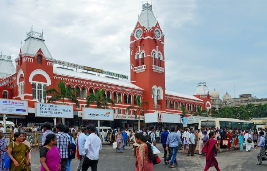 பரபரப்பான சென்னை சென்ட்ரலில் கிடந்த இளம் பெண் சடலம் !  கொலையா? தற்கொலையா? என போலீஸ் விசாரணை !