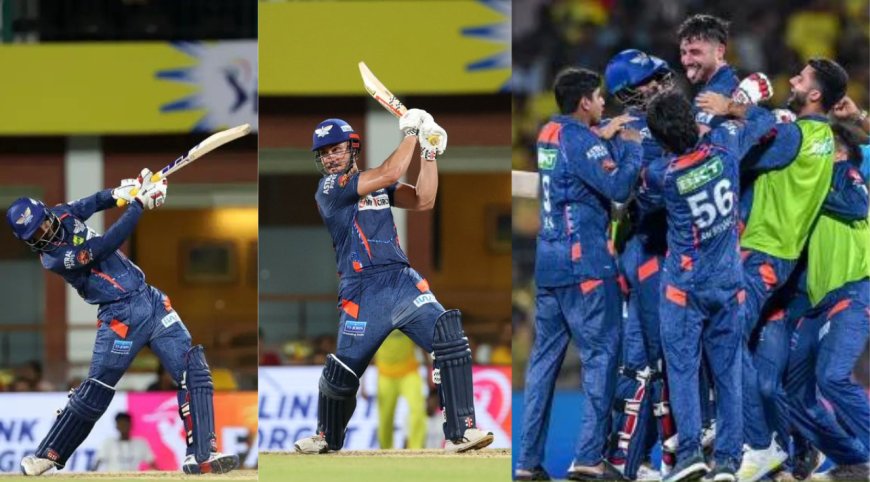 அபாரமாக ஆடிய மார்க்கஸ் ஸ்டாய்னிஸ்.. சேப்பாக்கத்தில் CSK-வை வீழ்த்திய LSG..