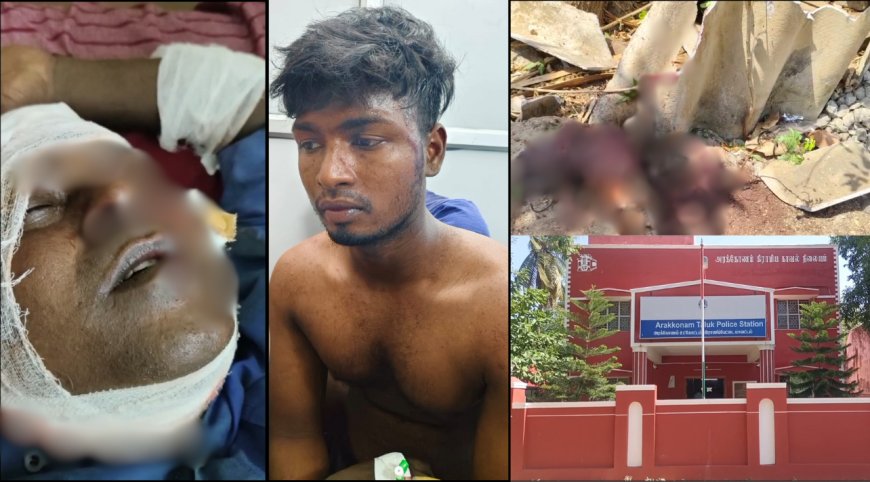 நிலத்தகராறால் ஆட்டோ ஓட்டுநர் மீது கொலைவெறி தாக்குதல்.. தந்தை, மகன்களை கைது செய்த போலீஸ்..