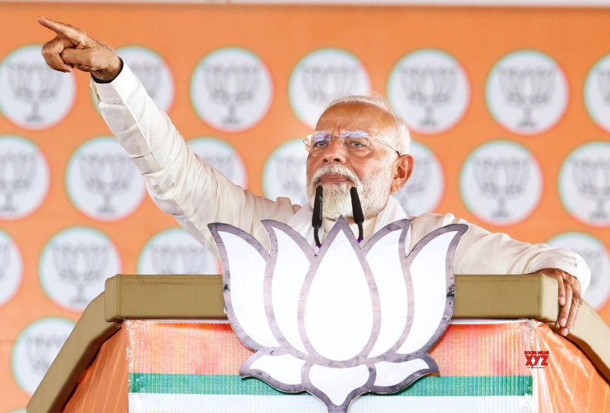 "SC, ST, OBC இடஒதுக்கீட்டிற்கு ஆபத்து... மத அடிப்படையில் இடஒதுக்கீடு வழங்க காங். திட்டம்" - பரப்புரையில் பிரதமர் மோடி பேச்சு...