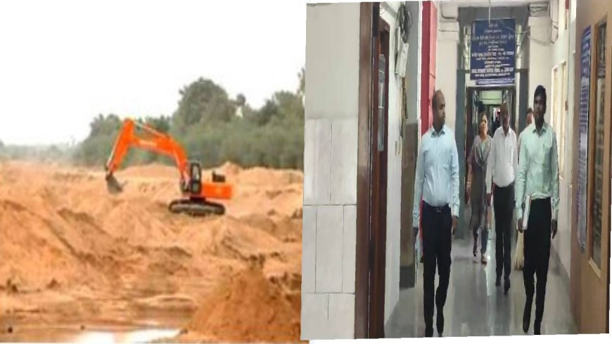 சட்டவிரோத மணல் கொள்ளை புகார்..  அமலாக்கத்துறை அலுவலகத்தில் 5 மாவட்ட ஆட்சியர்கள் ஆஜராகி விளக்கம்