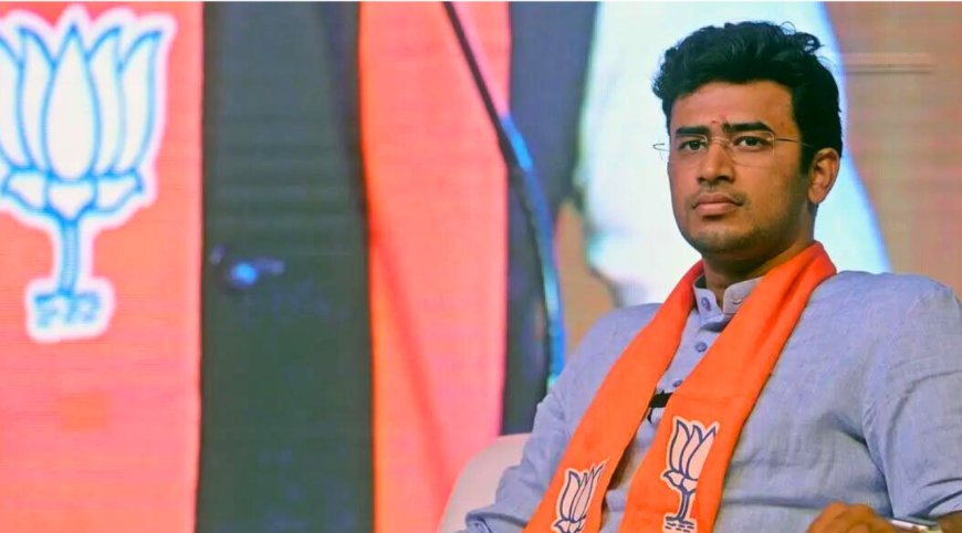 பாஜக வேட்பாளர் தேஜஸ்வி சூர்யா மீது வழக்கு.. தேர்தல் நடத்தை விதியை மீறியதாக குற்றச்சாட்டு...