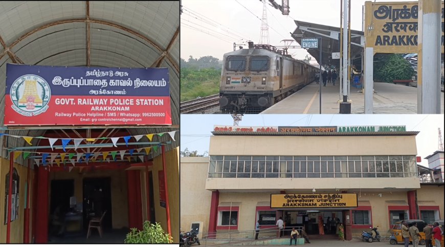 ஓடும் ரயில் நகை, பணம் வழிப்பறி.. அரக்கோணத்தில் அதிர்ச்சி.. வெள்ளி பொருட்களை மீட்டு ஒப்படைத்த ரயில்வே போலீஸ்  