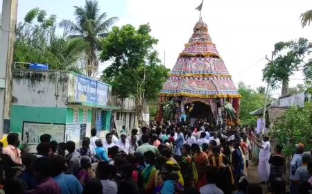 40 ஆண்டுகளுக்குபின் தேரோட்டம்.. சக்கரம் உடைந்ததால் அதிர்ச்சி... அறநிலையத்துறைதான் காரணமா?