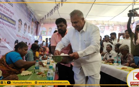 Vijay: “விஜய் பிறந்தநாளில் சம்பவம் இருக்கு..” தவெக அன்னதானம் விழாவில் சஸ்பென்ஸ்!