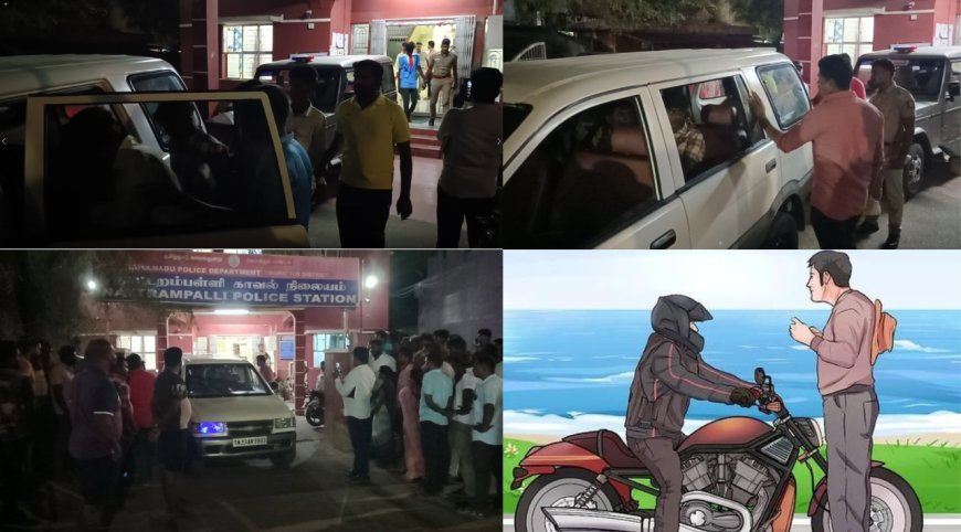 லிப்ட் கொடுத்தது குத்தமாய்யா.. நகை போச்சே.. நாட்றாம்பள்ளியில்  5 பேரை கைது செய்த போலீஸ்