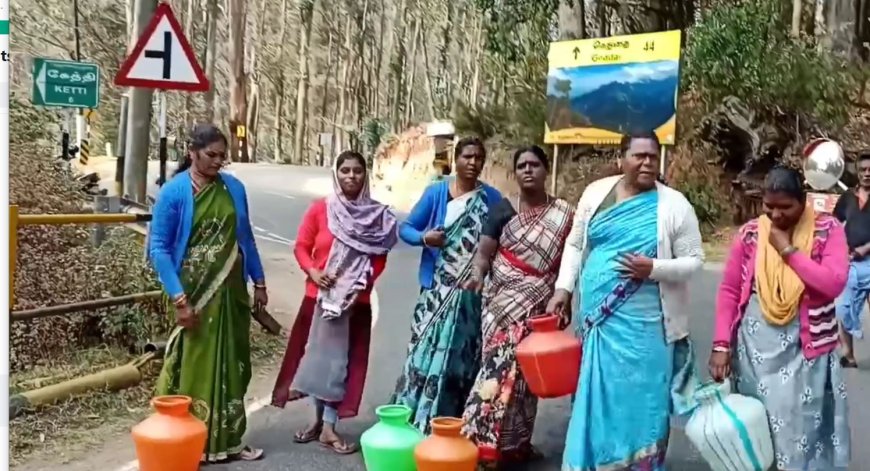 30 ஆண்டுகளுக்குப் பின் வறட்சி.. வறண்டு போன குந்தா அணை.. கோவை, நீலகிரியில் தலைதூக்கும் குடிநீர் பிரச்சினை