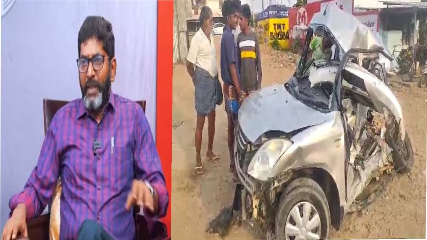 தேனியில் கைதான சவுக்கு சங்கர் மீது என்னென்ன வழக்குகள்?.. கோவையில் விபத்து நடந்தது எப்படி?