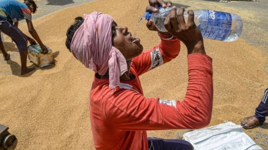 உயிரை பறித்த வெப்ப அலை... வடமாநில தொழிலாளி பரிதாப பலி !