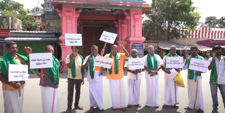 யானை வழித்தடமாக எங்கள் நிலப்பகுதிகளை அறிவிப்பதா? விவசாயிகள் போராட்டம்.. எங்கள் நிலங்களை பறிக்க வனத்துறை சதி செய்கிறது...
