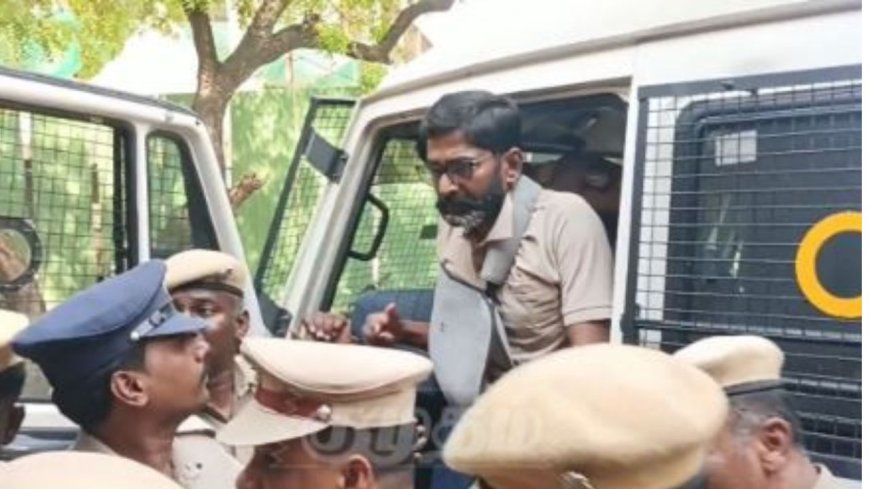 இருட்டு அறையில் அடி.. உயிருக்கு ஆபத்து.. இனி யார் மனதையும் புண்படுத்த மாட்டேன்..  சவுக்கு சங்கர் கோர்ட்டில் உறுதி