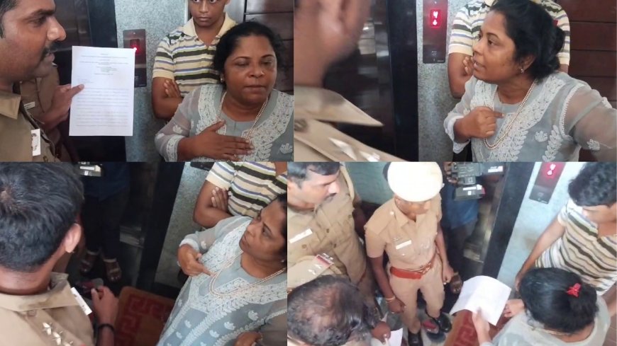 எதையாவது வச்சுட்டு போய்டீங்கனா.. போலீசை வீட்டிற்குள் விட மறுத்த பெலிக்ஸ் ஜெரால்டு மனைவி.. கடும் வாக்குவாதம்
