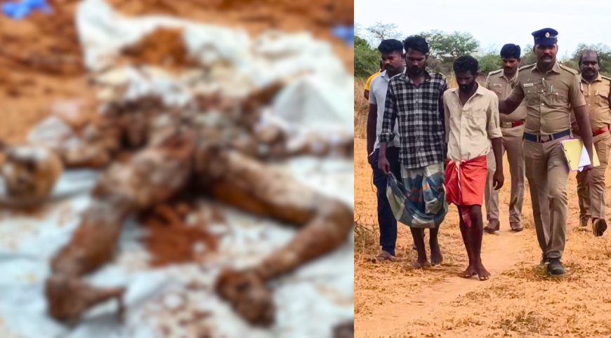 குடிபோதையில் கொலைவெறி... நண்பனைக் கொன்று புதைத்த கொடூரம்.. தேவகோட்டையை திகைக்க வைத்த சம்பவம்..