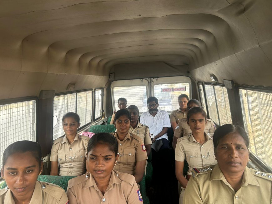 பெண் காவலர்கள் பாதுகாப்பில் திருச்சிக்கு போகும் சவுக்கு சங்கர்.. பாயும் வழக்குகள்.. ஜாமினுக்கு கூட வாய்ப்பில்லை