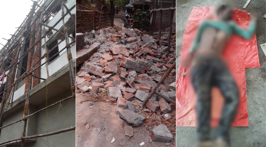 சென்னையில் கட்டிட பணியின் போது தூண் இடிந்து விழுந்து மேற்கு வங்க தொழிலாளி பலி-கட்டிட உரிமையாளர் ஜாமீனில் விடுவிப்பு