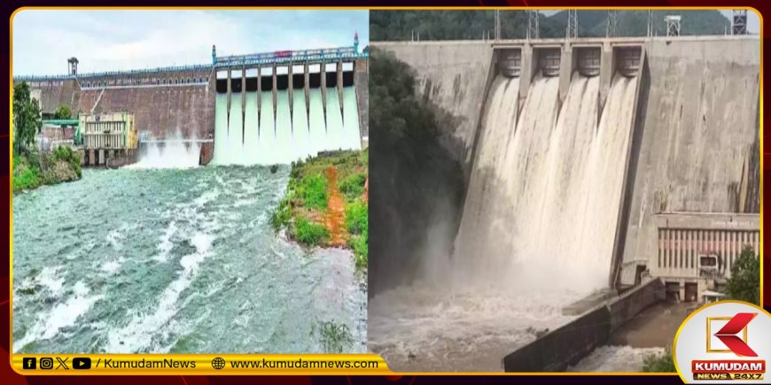 கொட்டித்தீர்க்கும் தென்மேற்கு பருவமழை.. ஆர்ப்பரித்து கொட்டும் அருவிகள்.. நிரம்பி வழியும் அணைகள்