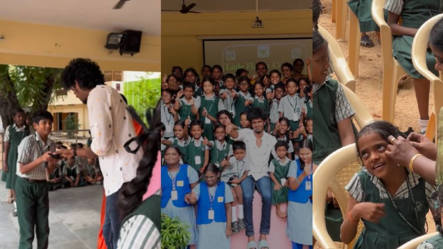 ’ச்ச.. அந்த மனசு தான்..’ 100 செவித்திறன் சவாலுடைய குழந்தைகளுக்கு பாலா செய்த உதவி...