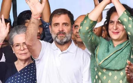 வயநாட்டில் பிரியங்கா காந்தி போட்டி - ஆதரவாக களமிறங்கும் சோனியா, ராகுல் 