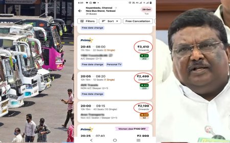 “உங்கள் ஆசையை எல்லாம் அரசாங்கத்தால் செய்து கொடுக்க முடியாது” - கட்டண உயர்வுக்கு அமைச்சர் சொன்ன நச் பதில்...