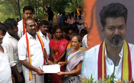 விஜய் போட்ட உத்தரவு- மதுரையில் மக்களுக்கு தவெகவினர் நேரில் ஆதரவு 