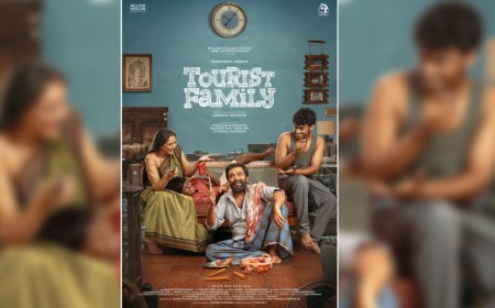 'டூரிஸ்ட் ஃபேமிலி' படத்தின் ஃபர்ஸ்ட் லுக் மற்றும் டீசர் வெளியீடு..! 
