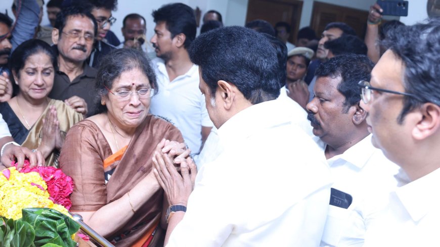 ஈவிகேஎஸ் இளங்கோவன் மறைவு- முதலமைச்சர் நேரில் அஞ்சலி
