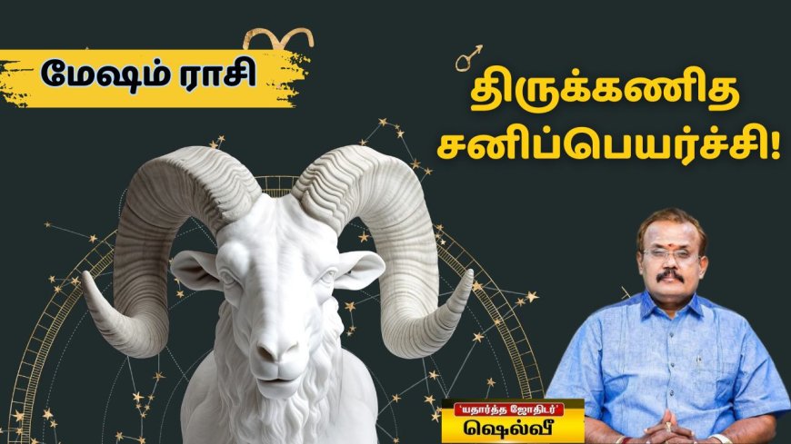 திருக்கணித சனிப்பெயர்ச்சி 2025: மேஷம் ராசிக்காரர்களுக்கு எப்படி இருக்கும்?