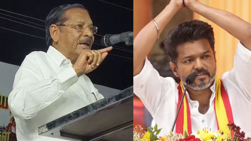 நேற்று முளைத்த காளான்.. ஆளுங்கட்சி என்பதால் அடக்கி வாசிக்கிறோம்: விஜய்யை சாடிய ஆர்.எஸ்.பாரதி