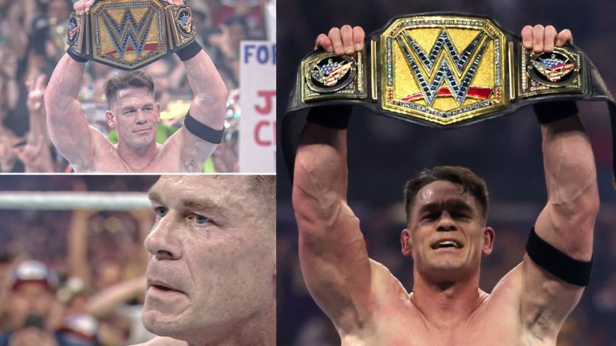 Wrestle Mania: 17 வது முறையாக WWE சாம்பியன்.. ரிக் ஃபிளேரின் சாதனையை முறியடித்த ஜான் சீனா