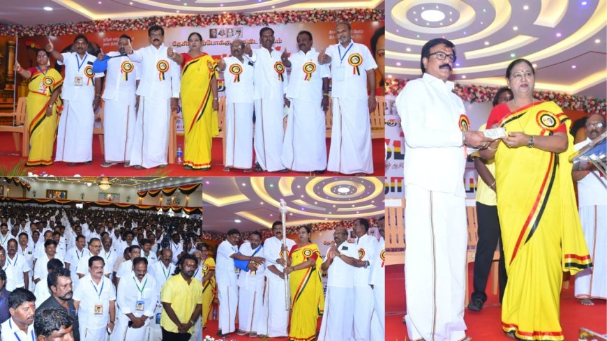 கேப்டனுக்கு பாரத் ரத்னா.. பள்ளிகளில் நல் ஒழுக்கம்.. தேமுதிக நிறைவேற்றிய 10 தீர்மானங்கள்