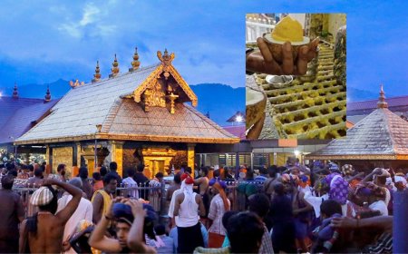 சபரிமலையில் டன் கணக்கில் நெய் திருட்டு: ஐயப்ப பக்தர்கள் அதிர்ச்சி 
