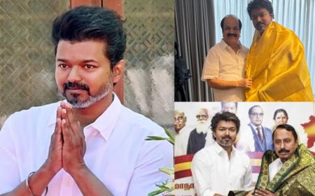 தவெக தேர்தல் அறிக்கை தயாரிப்பு குழு: ஜேசிடி பிரபாகர் இன்-செங்கோட்டையன் அவுட்  