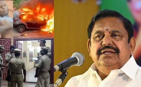 தீயில் எரிந்தது விவசாயி ராஜேந்திரன் மட்டும் அல்ல — தமிழகத்தின் சட்டம், ஒழுங்கு, பாதுகாப்பு அனைத்தும் தான்: எடப்பாடி கொந்தளிப்பு 