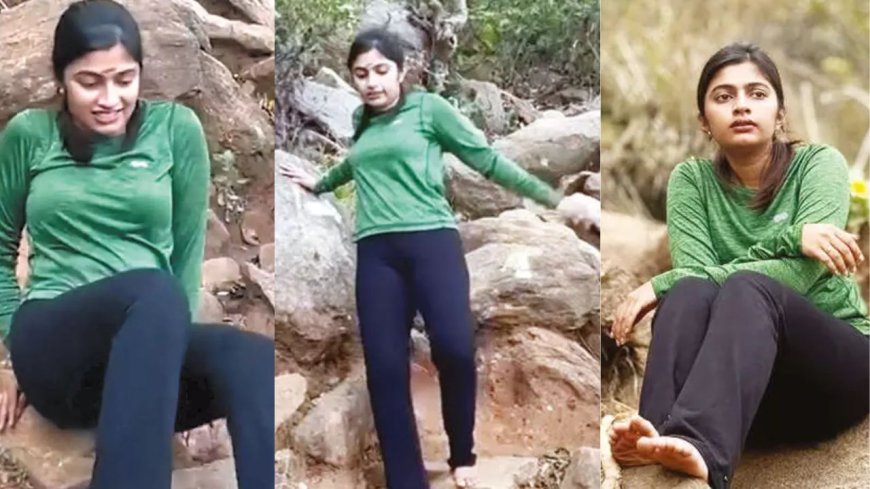 திருவண்ணாமலை கிரிவலைபாதை அத்துமீறிய சின்னத்திரை நடிகை: வனத்துறையினர் விசாரணை 