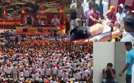 சேலம் தவெக விஜய் பரப்புரை கூட்டம் ஒருவர் பலி: தொடரும் சோகம் 